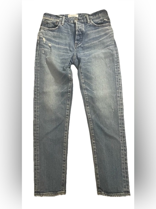 Moussy Denim - Moussy Vintage Jeans Women’s Size 25 Denim Distressed Blue Button Fly Straight